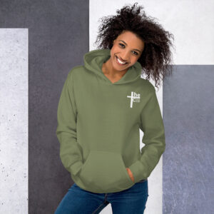 the victory of truth is charity women's hoodie