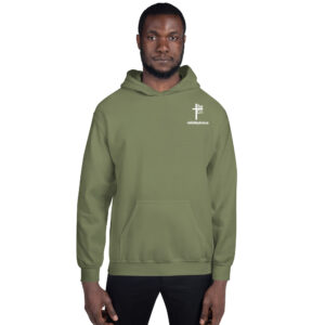 crown of thorns men's hoodie