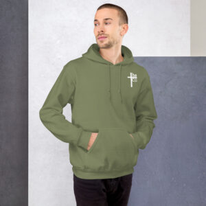 god as first mover by st thomas aquinas men's hoodie