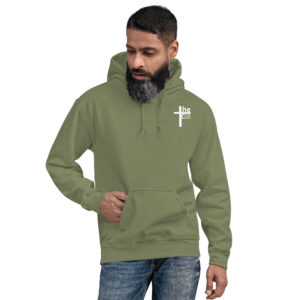 sacred heart of jesus men's hoodie