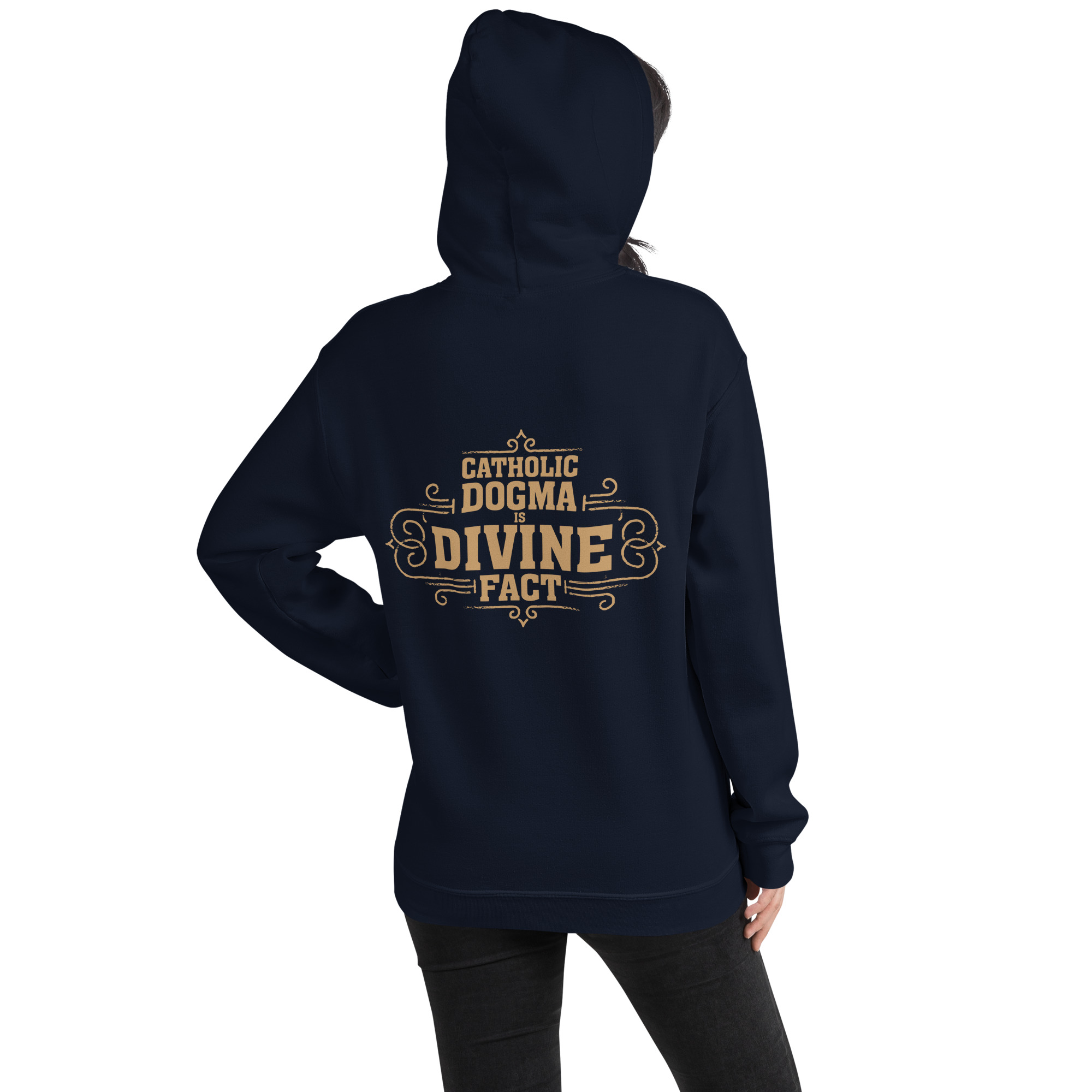 catholic dogma is divine fact women's hoodie catholic dogma is divine fact women's hoodie