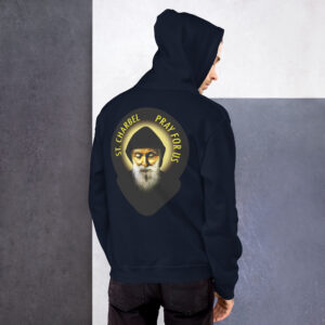st charbel pray for us men's hoodie