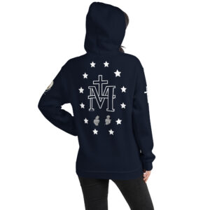 miraculous medal women's hoodie