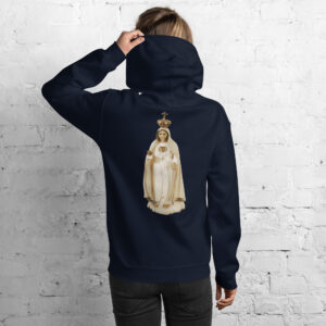 our lady of fatima women's hoodie