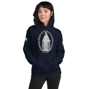 miraculous medal women's hoodie