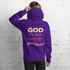 Christian Range god is my pulse women's christian hoodie