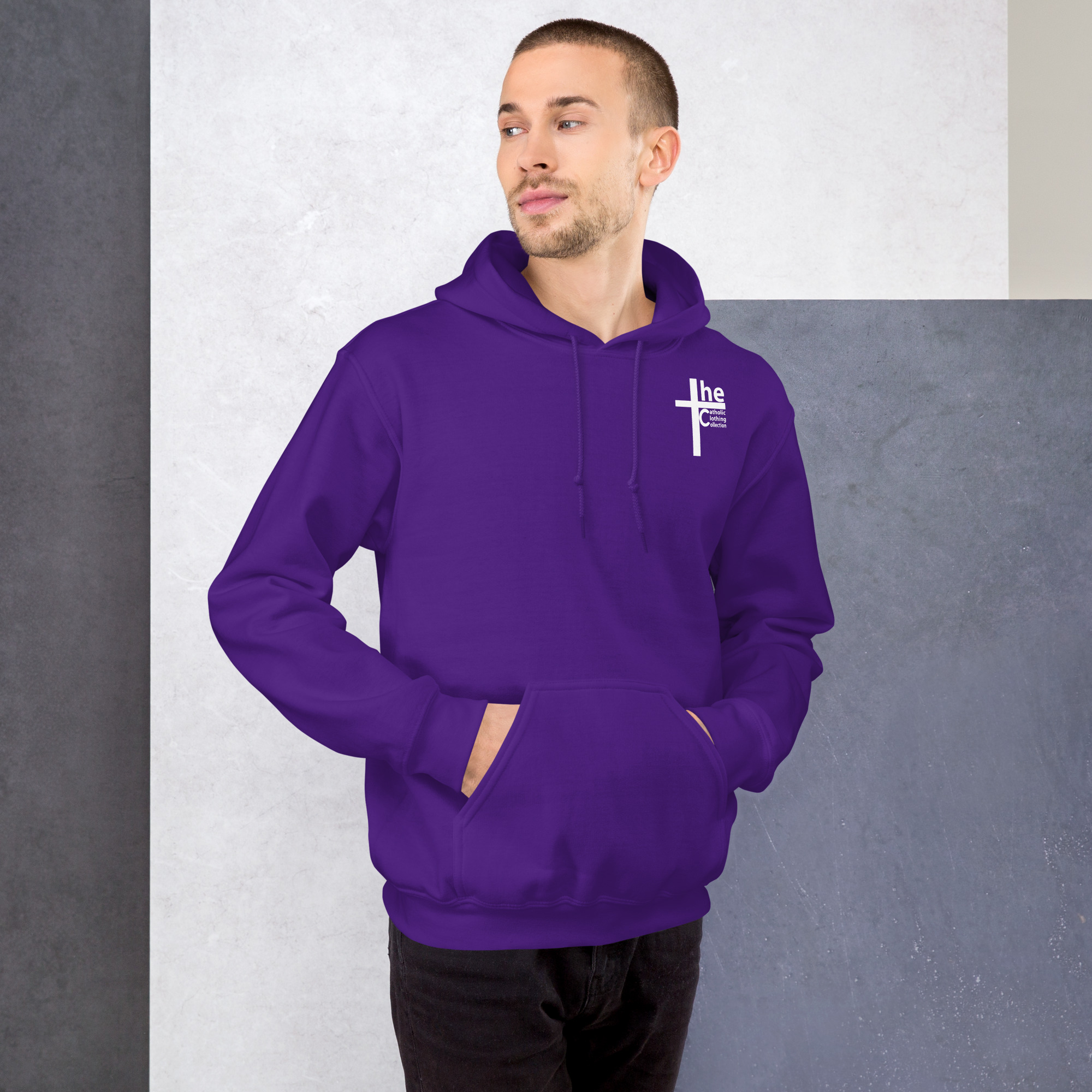 i came, i saw, god conquered men's hoodie i came, i saw, god conquered men's hoodie