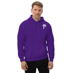 the victory of truth is charity men's hoodie