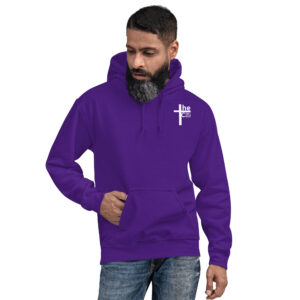 i believe in one, holy, catholic and apostolic church men's hoodie