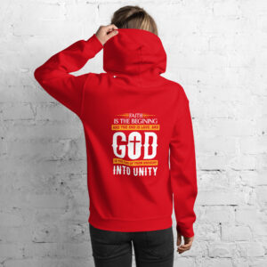 faith and love women's hoodie