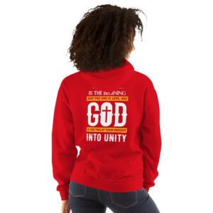 faith and love women's christian hoodie