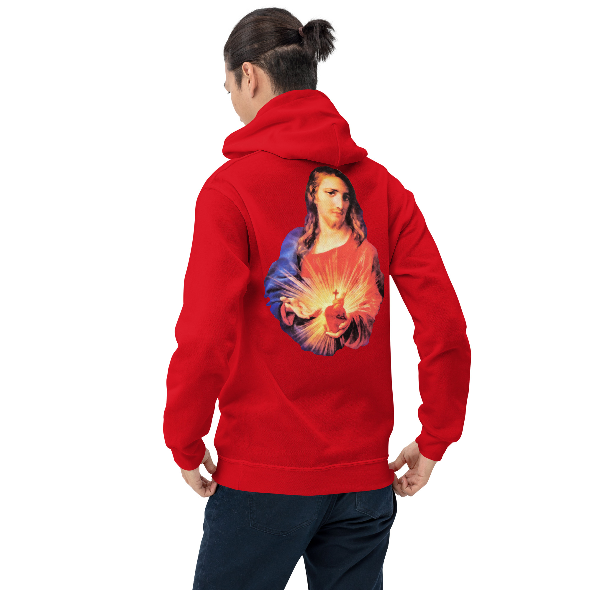 sacred heart of jesus men's hoodie sacred heart of jesus men's hoodie