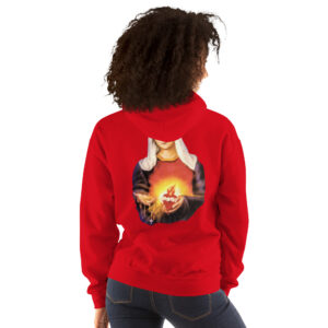 immaculate heart of mary women's hoodie
