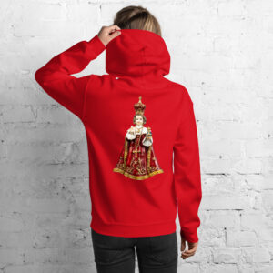 infant of prague women's hoodie