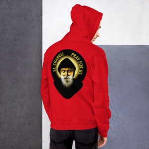 st charbel pray for us men's hoodie