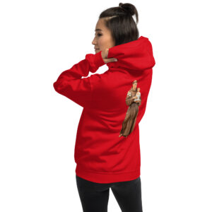 st anthony of padua women's hoodie