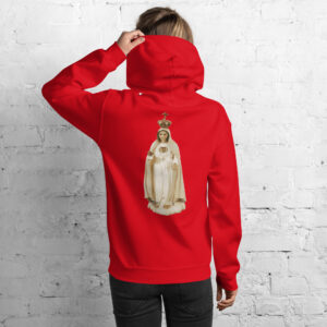 our lady of fatima women's hoodie