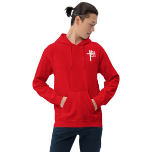 sacred heart of jesus men's hoodie