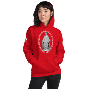 miraculous medal women's hoodie