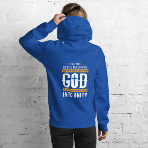 faith and love women's hoodie