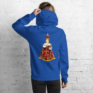 infant of prague women's hoodie