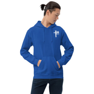 rock solid catholic men's hoodie
