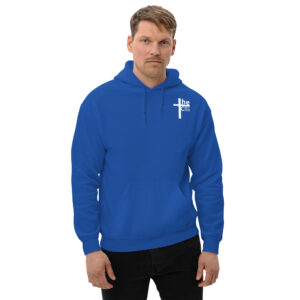 victory of truth is charity men's hoodie