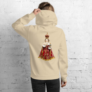 infant of prague women's hoodie