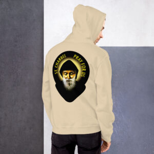st charbel pray for us men's hoodie