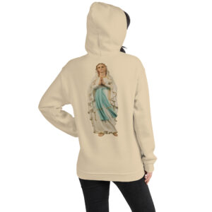 our lady of lourdes women's hoodie