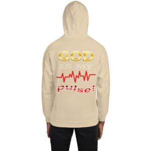god is my pulse men's hoodie