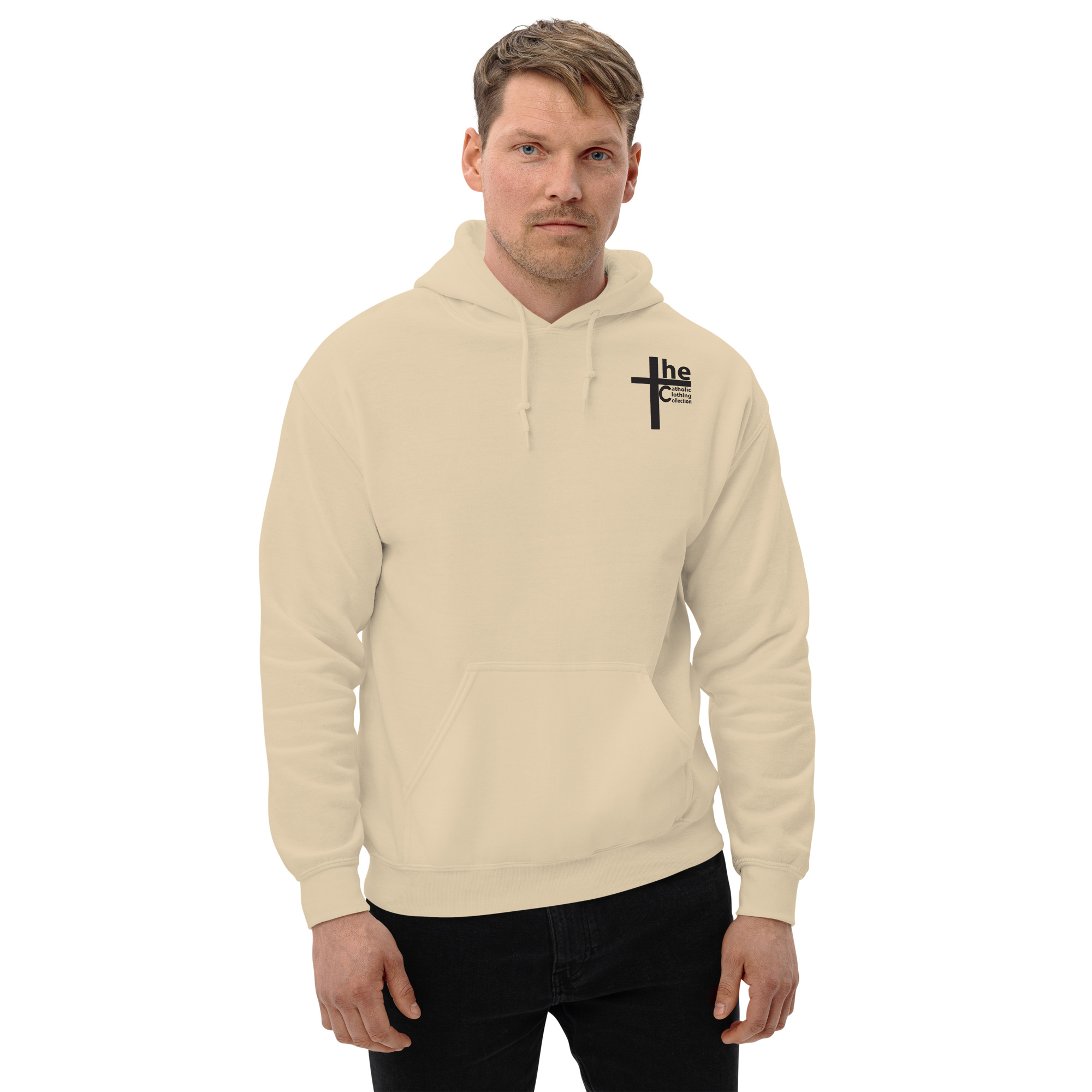 i am the way, the truth and the life (lighter hoodies) men's hoodie i am the way, the truth and the life (lighter hoodies) men's hoodie