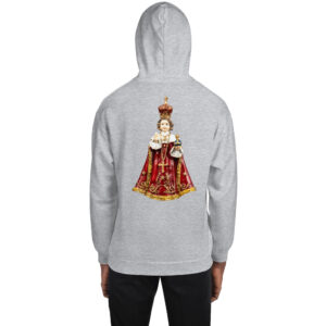 infant of prague men's hoodie