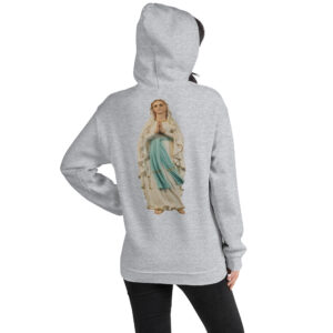 our lady of lourdes women's hoodie