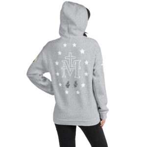 miraculous medal women's hoodie