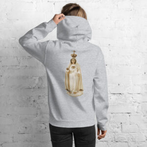 our lady of fatima women's hoodie