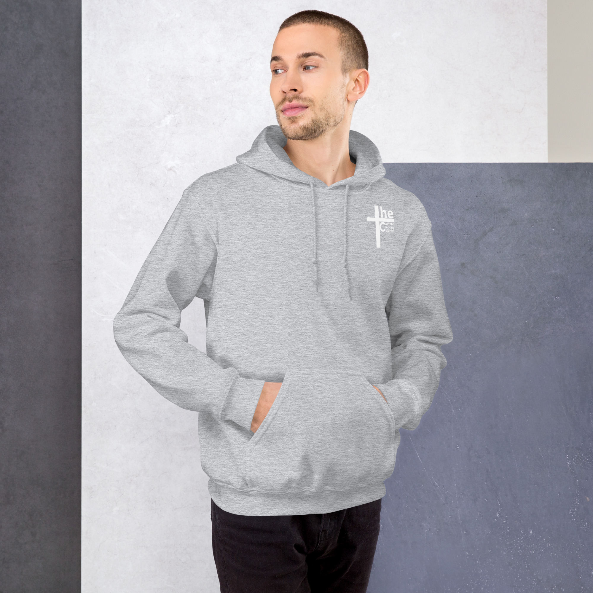 i came, i saw, god conquered men's hoodie i came, i saw, god conquered men's hoodie
