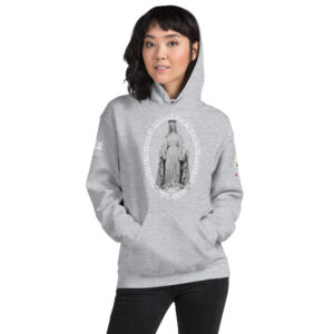 miraculous medal women's hoodie