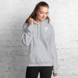 face of jesus women's hoodie