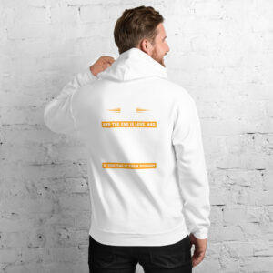 faith and love men's hoodie