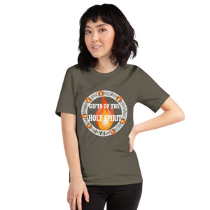 gifts of the holy spirit women's christian t shirt