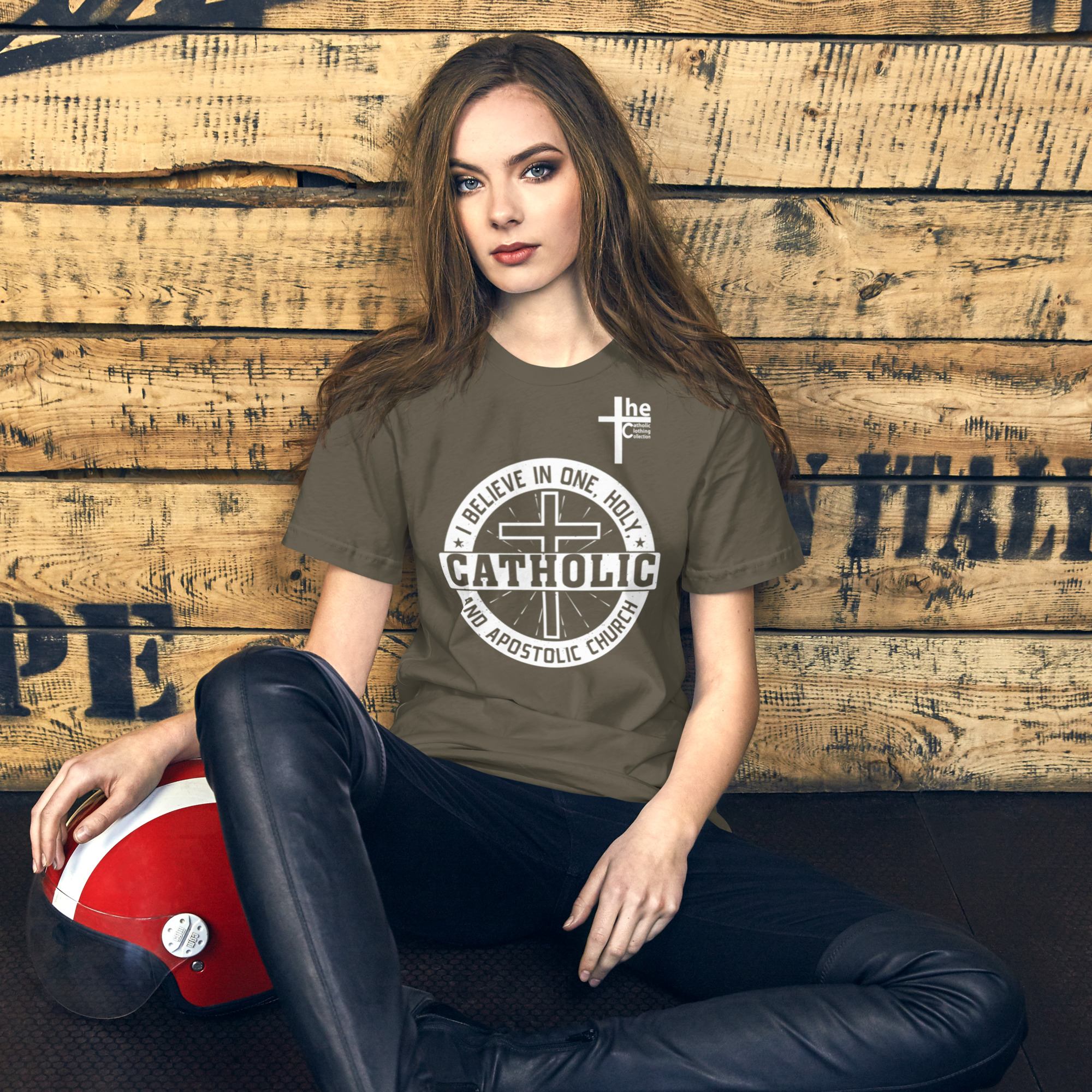 i believe in one, holy, catholic and apostolic church women's t shirt i believe in one, holy, catholic and apostolic church women's t shirt
