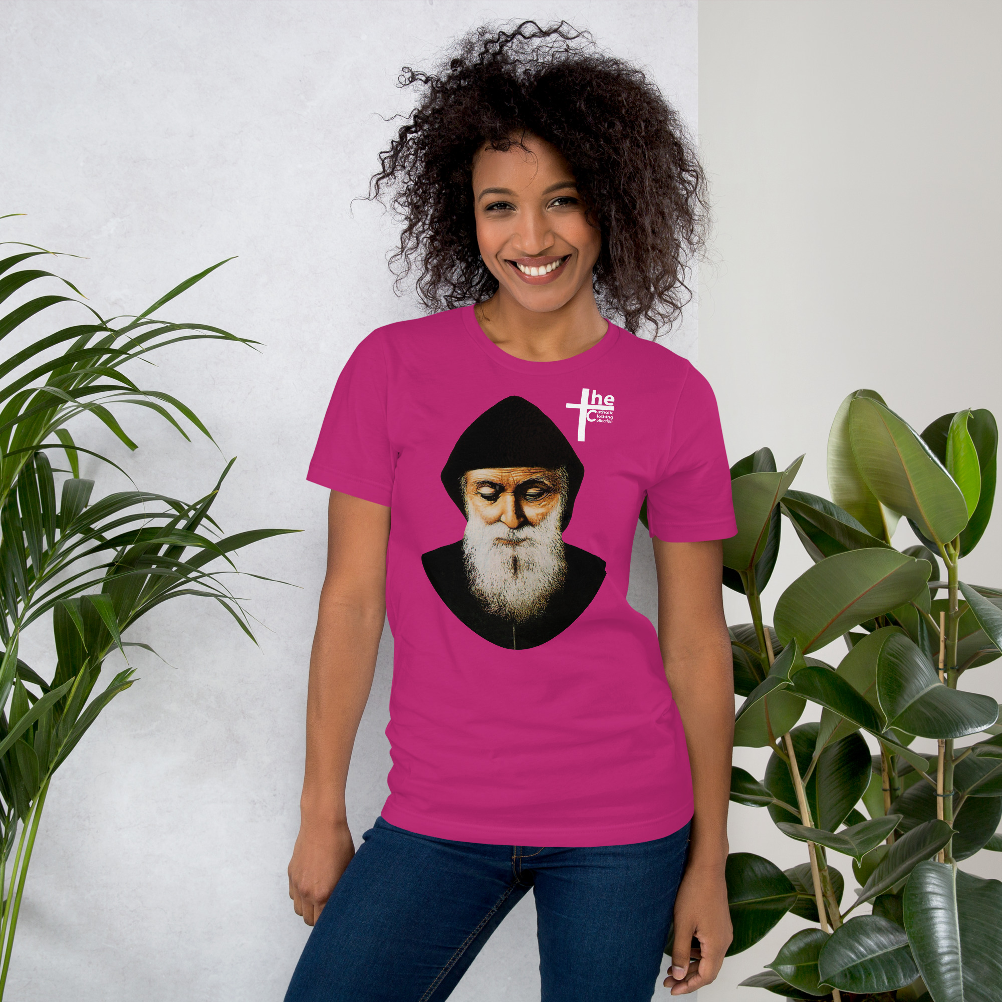 st charbel women's t shirt st charbel women's t shirt