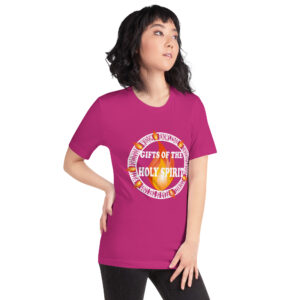 gifts of the holy spirit women's christian t shirt