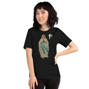 our lady of lourdes women's t shirt