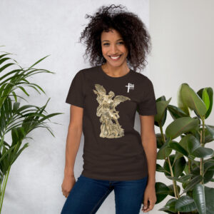 st michael archangel women's t shirt
