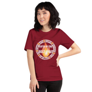 gifts of the holy spirit women's christian t shirt