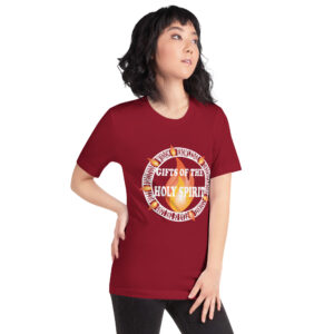 gifts of the holy spirit women's christian t shirt