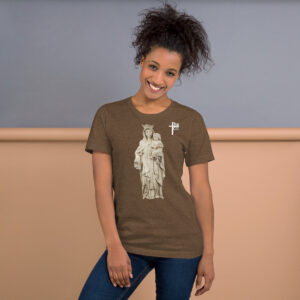 our lady of mount carmel women's t shirt