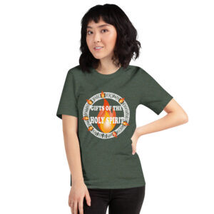 gifts of the holy spirit women's christian t shirt